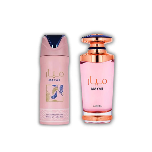 Set Lattafa Mayar Edp 100 ML Mujer 2 Pcs