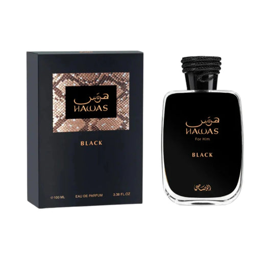 Perfume Rasasi Hawas Black 100ML Edp